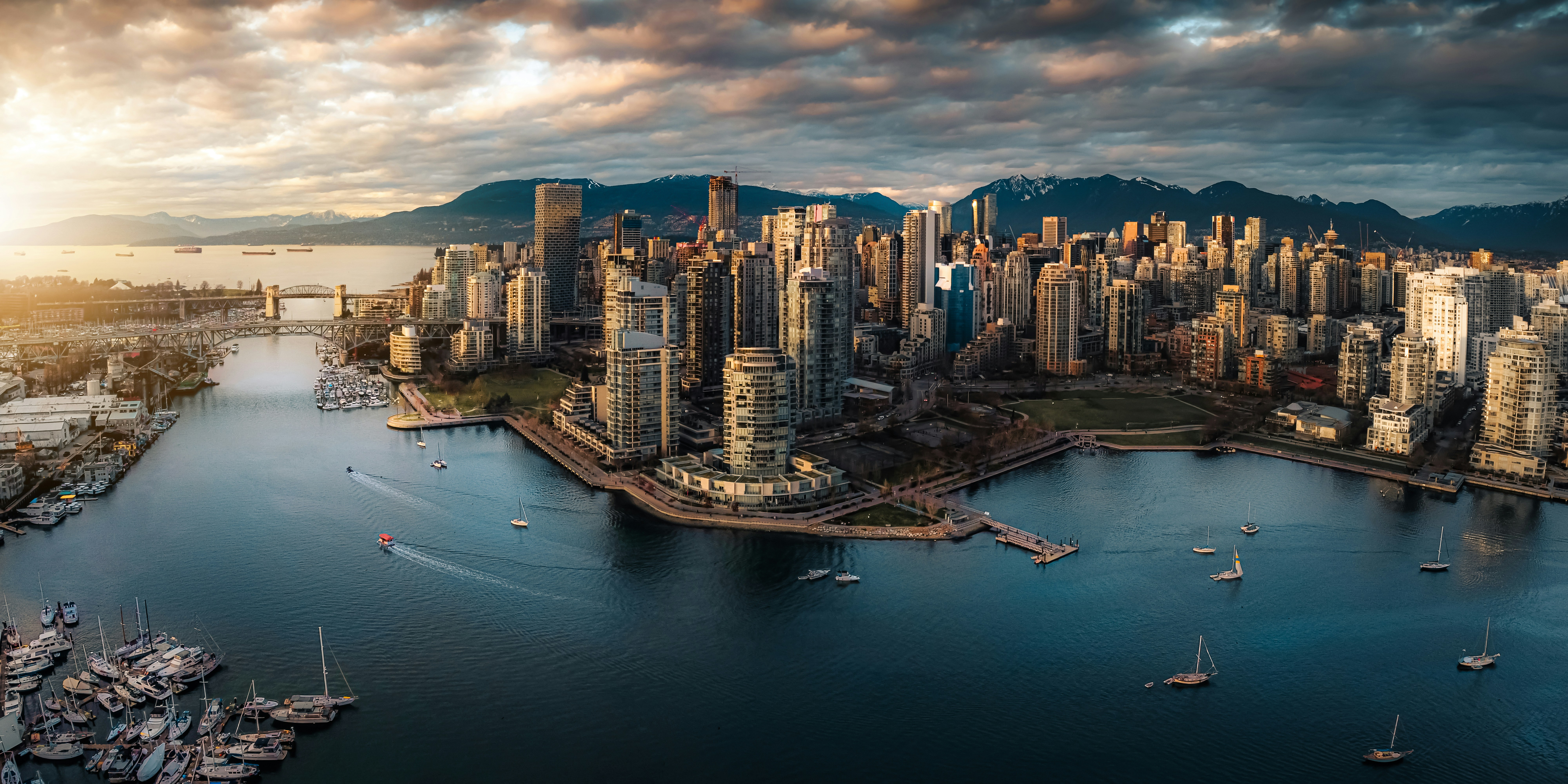 Vancouver skyline